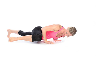 LEG CRUNCH IS A PRESS UP POSITION LEG CRUNCH IS A PRESS UP POSITION